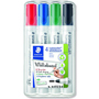 STAEDTLER ROTULADOR PIZARRA 351 LUMOCOLOR 4-PACK 351-WP4